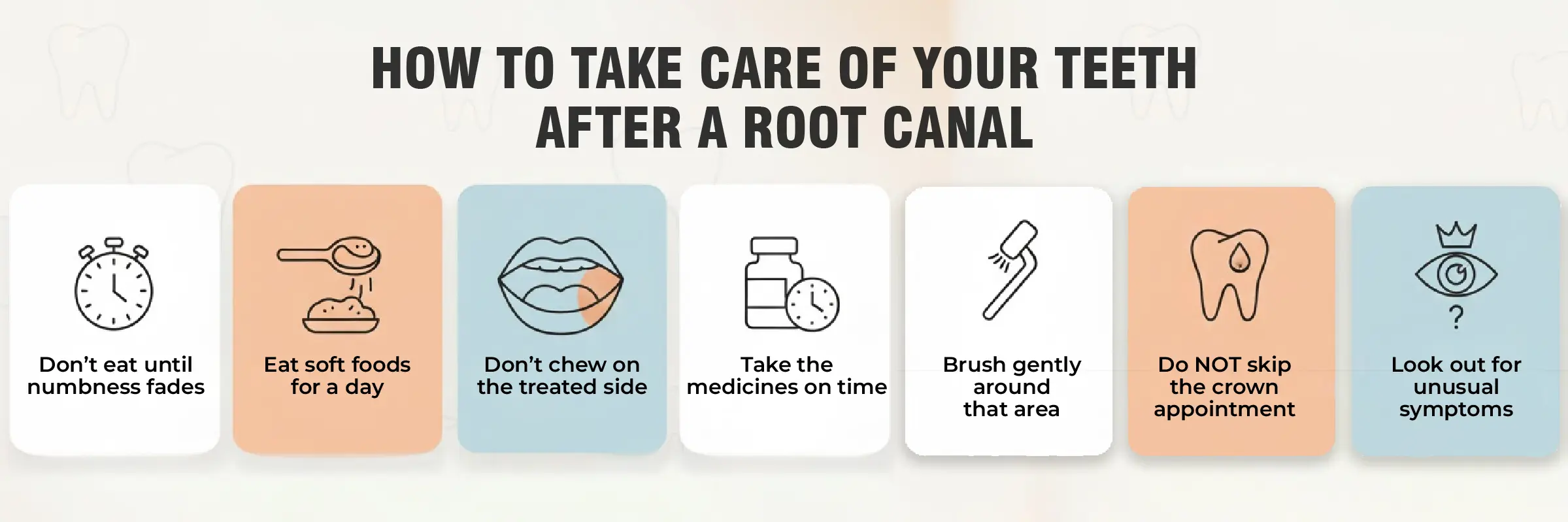 How to Take Care of Your Teeth After a Root Canal