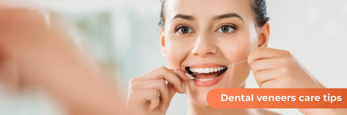 Dental veneers treatment